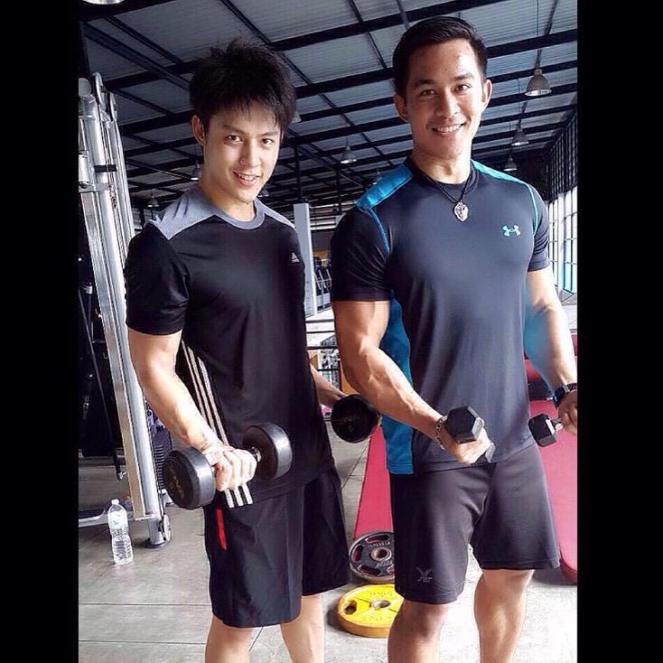 Prinfanclub's tweet photo. วันนี้กัปตันฟิตจัง พักบ้างนะครับ 💪🏻💪🏻 Cr @tosagunz สายว๊ากประจำทีม #Teamforcejun #powerzonegym #หมาก #หมากปริญ http://t.co/dp3OQlfHf6