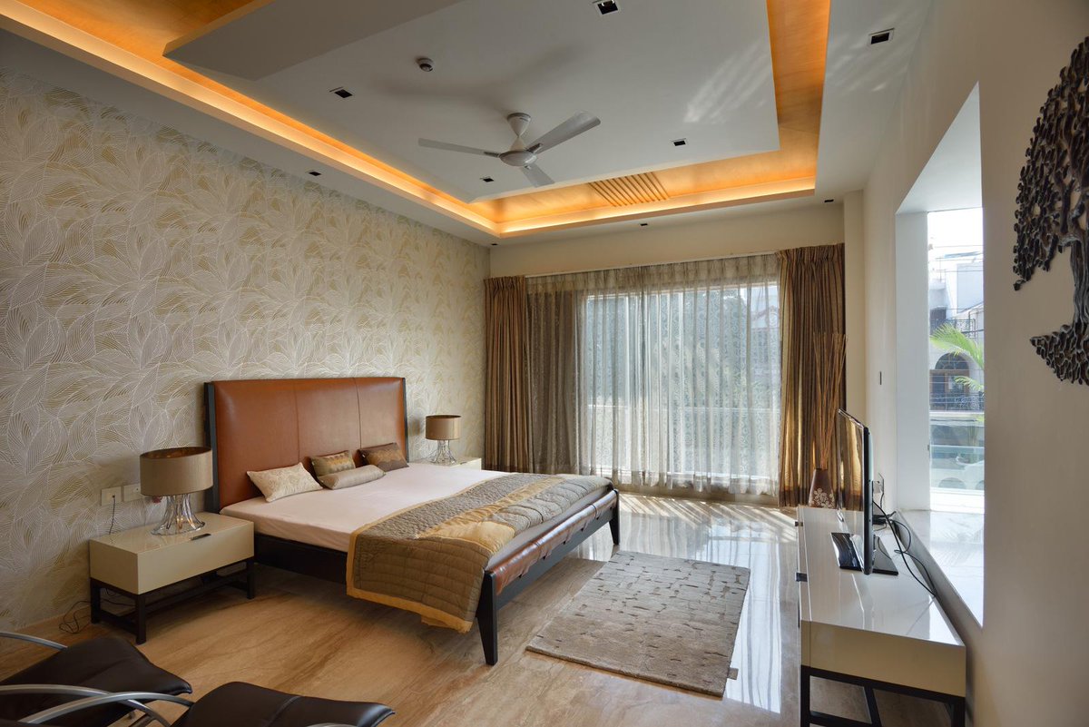 Residence designed by an Indian firm Mahesh Punjabi Associates .. #Interior  #residence #furniture #house #home, image size:1200x801