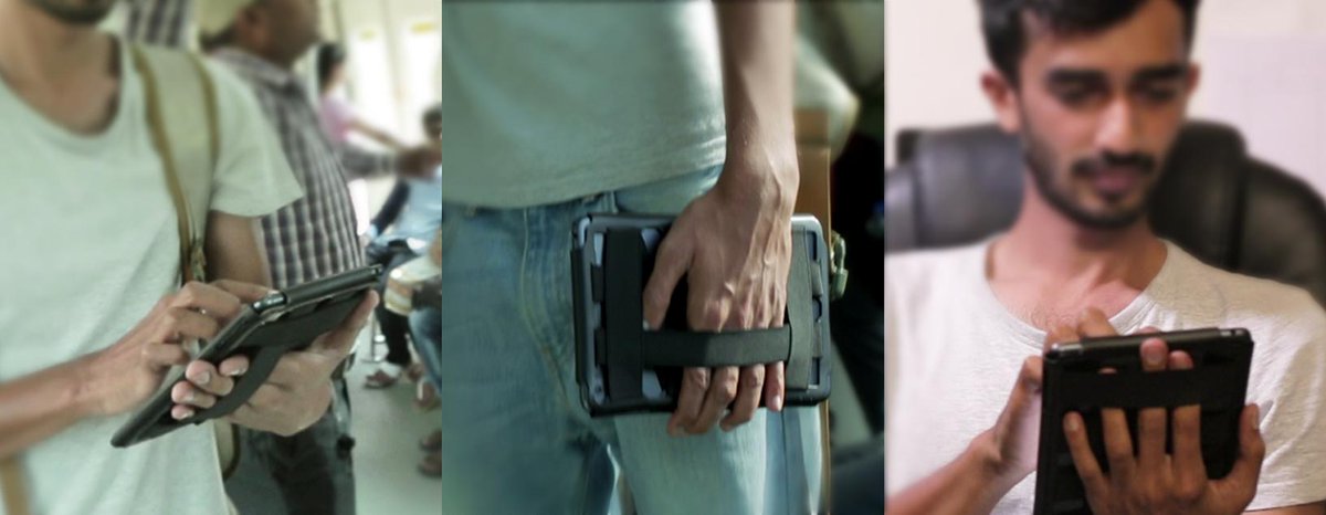 SlingGear's tweet photo. Make your tablet or phone comfortable to use. Hold devices with ease. Rest your wrists. Go to http://t.co/yDcgyWK0qY http://t.co/mQpATgfsMS