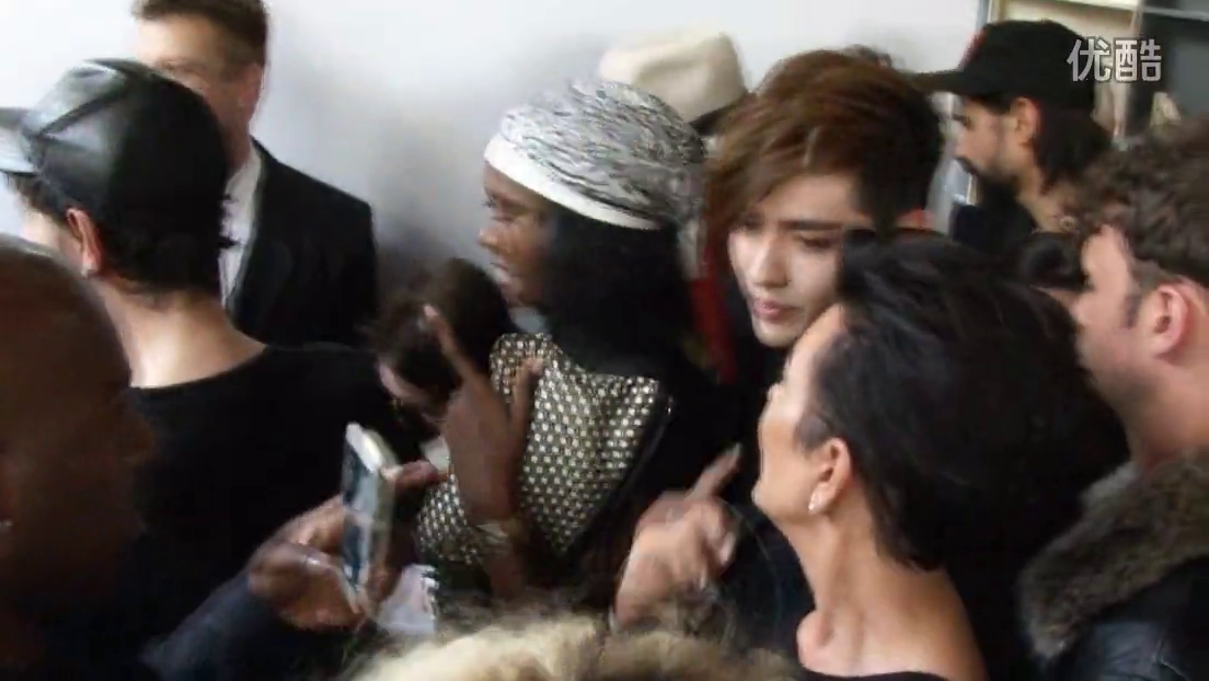 Kris Wu and Kendall Jenner Vogue China BTS (2) 