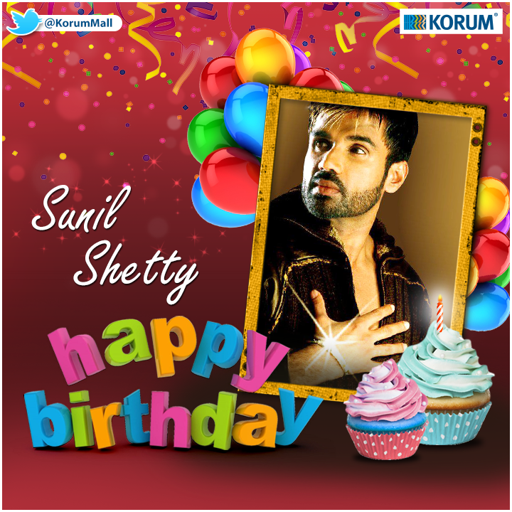 Today we celebrate the birthday of the \"Anna\" of Bollywood - Sunil Shetty wishes him a very happy birthday 