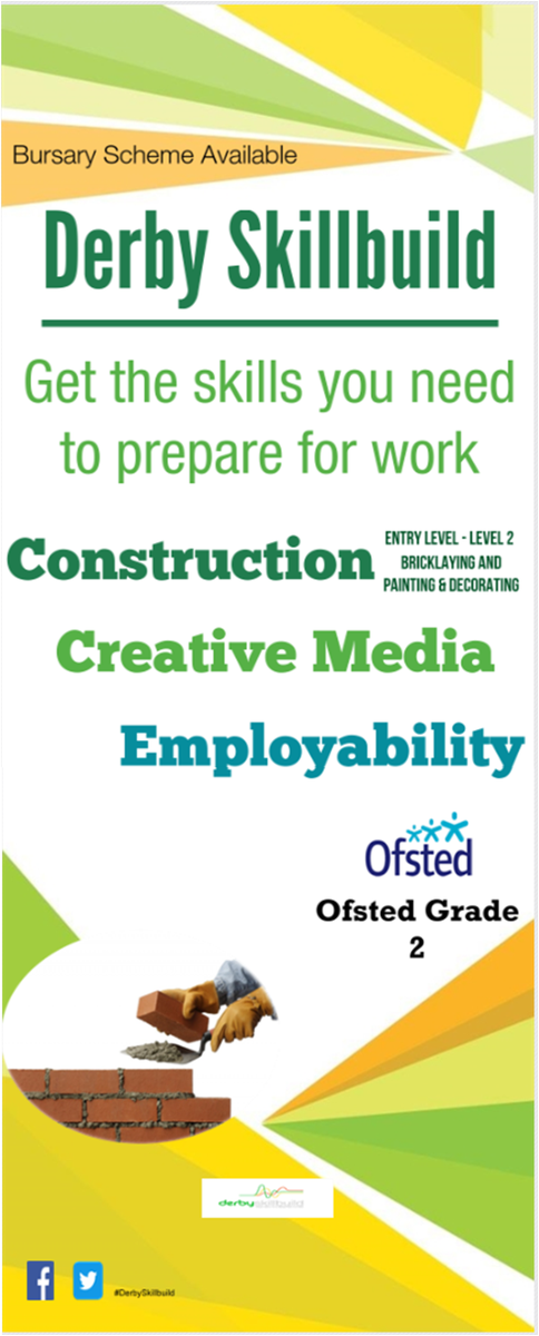 DerbySkillbuild's tweet photo. Join our Study Programme to gain skills for the workplace...

Interviewing now!
Give us a call for more information http://t.co/fQUfA9d6EO