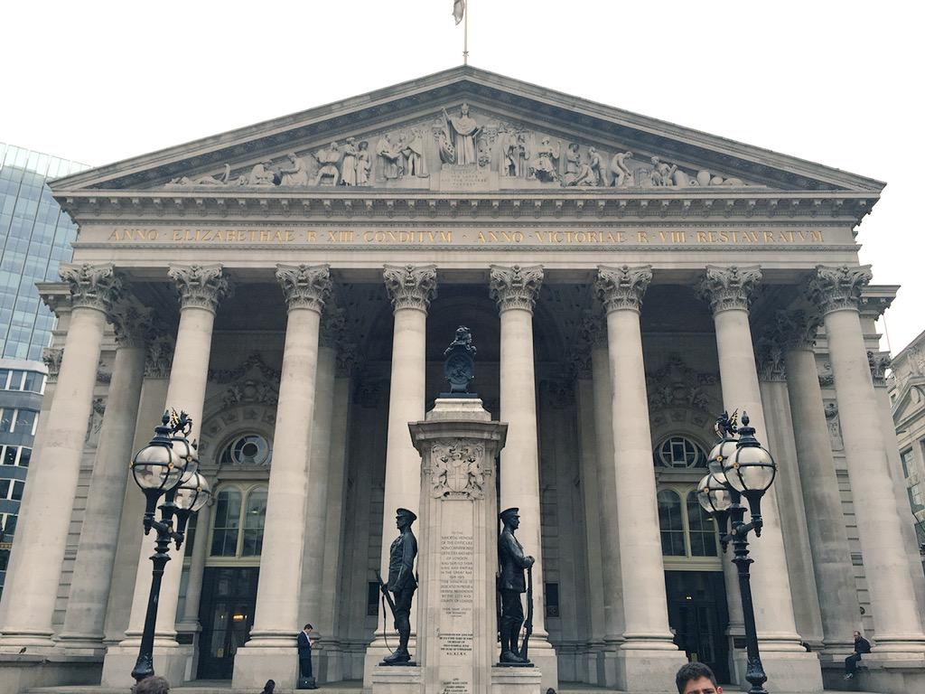 InsuranceScout's tweet image. #Business in the heart of the city #royalexchange - great place to meet