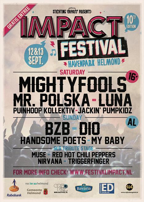 • Weer 6 namen (waaronder <a href="/BZB_NL/">BZB.NL</a> en <a href="/DJLuna1/">DJ Luna</a>) toegevoegd aan de line-up van Festival Impact deweblogvanhelmond.nl/actuele-onderw…