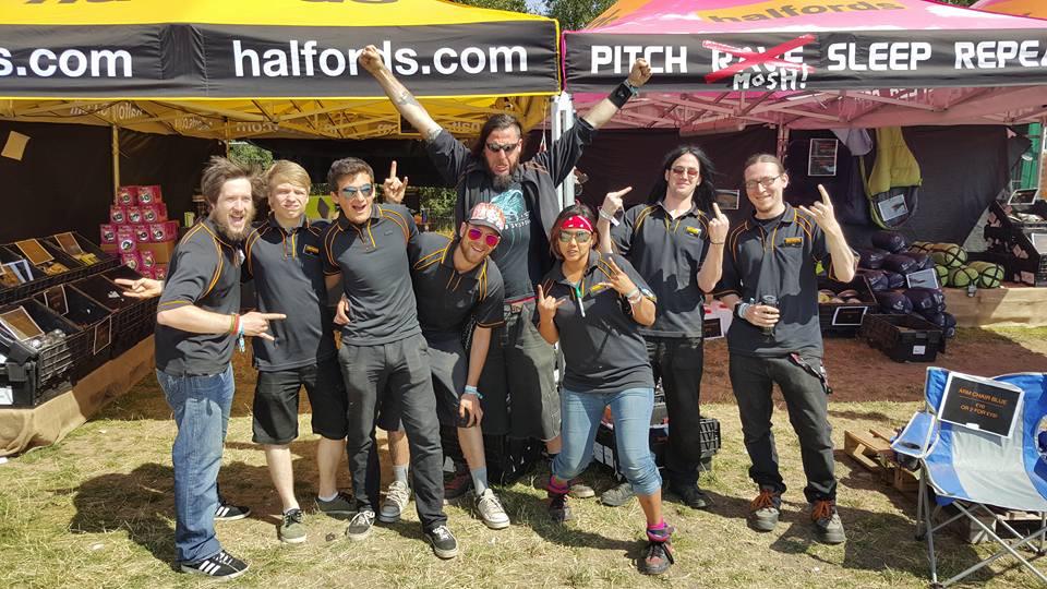 A massive thanks to <a href="/BLOODSTOCKFEST/">bloodstockfest</a> for having <a href="/Halfords_uk/">Halfords</a> there this year! Thanks to all the amazing customers too!
