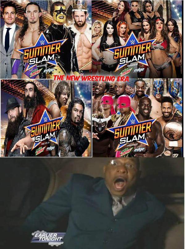 nodqdotcom's tweet image. #Summerslam 2015 is Teddy Long's dream card. Thanks to The New Wrestling Era. #WWE
