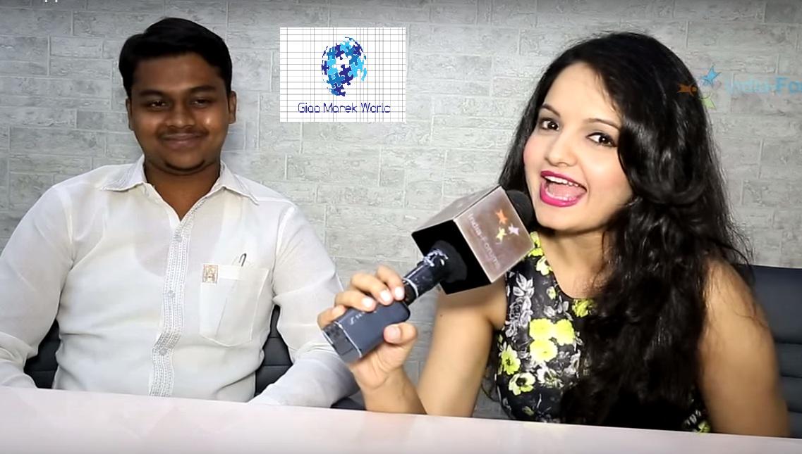 GiaaManekWorld's tweet photo. #Pic01~ @Giaa_Manek meets her fans on IF Office :) http://t.co/dTOmG7xFKQ