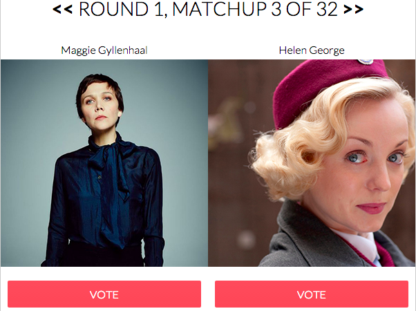 RadioTimes's tweet image. #DRAMACHAMPION ROUND 1: @mgyllenhaal (#thehonourablewoman) vs @helen_george (#callthemidwife)! radiotimes.com/dramachampion