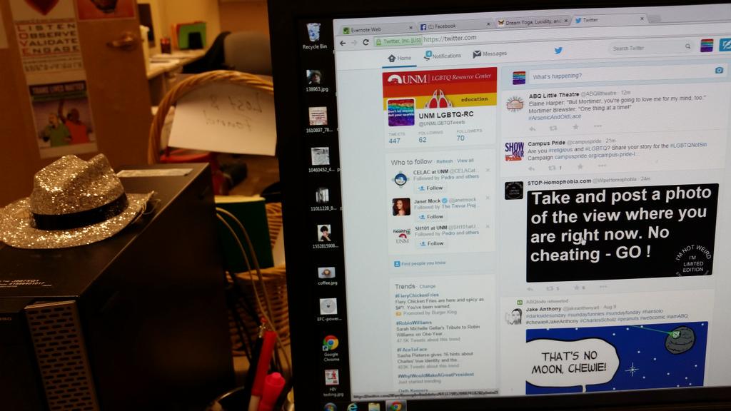 UNM LGBTQ-RC tweet media
