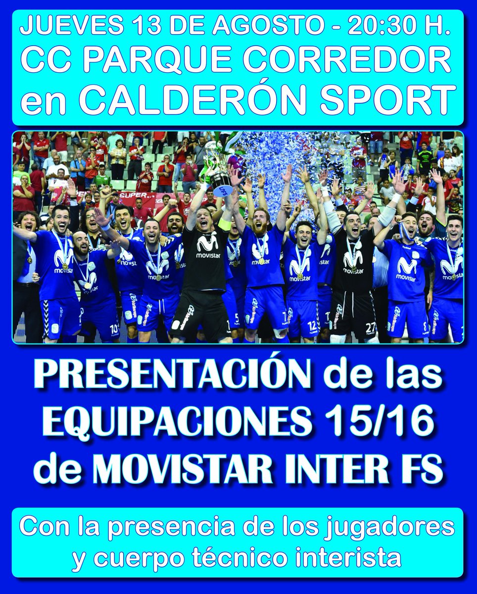 InterComplutum's tweet photo. Comienza una apasionante temporada llena de retos.El jueves presentación de equipaciones!!! #interistassomos #GoInter http://t.co/WCPwA6pUmi