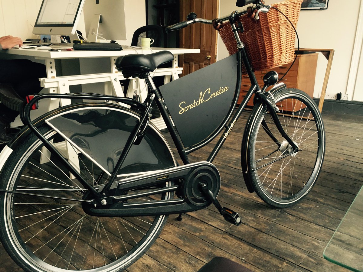 The new Scratch Creative steed... Thanks to Jez <a href="/formatsignsuk/">Format Signs</a>