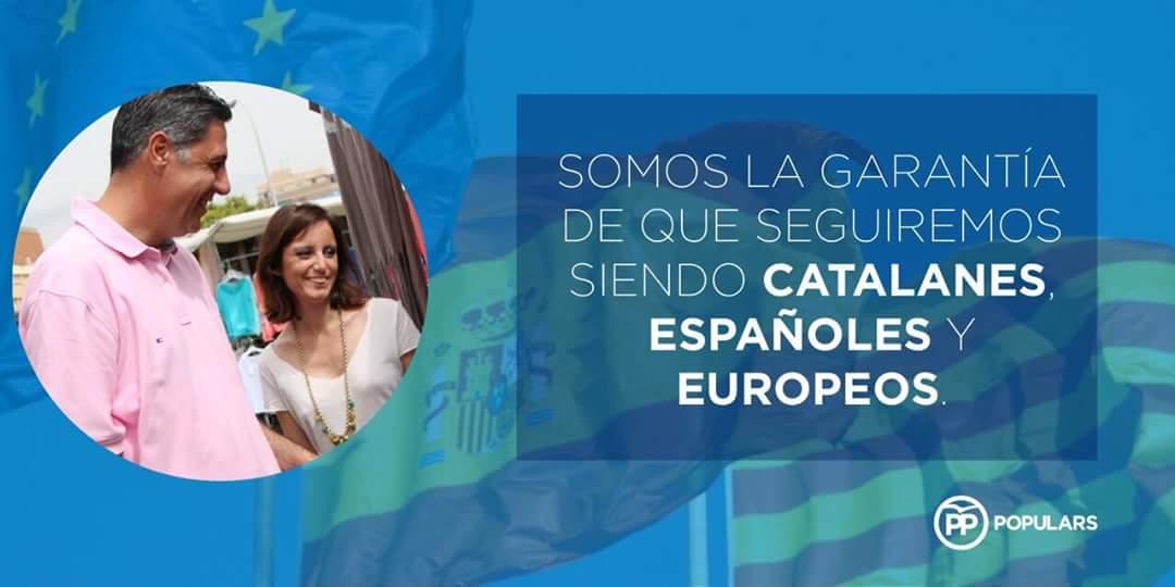 MartaMarotoL's tweet photo. Albiol y Levy: "Somos la garantía de que seguiremos siendo Catalanes, Españoles y Europeos" http://t.co/deXmTmYXE0