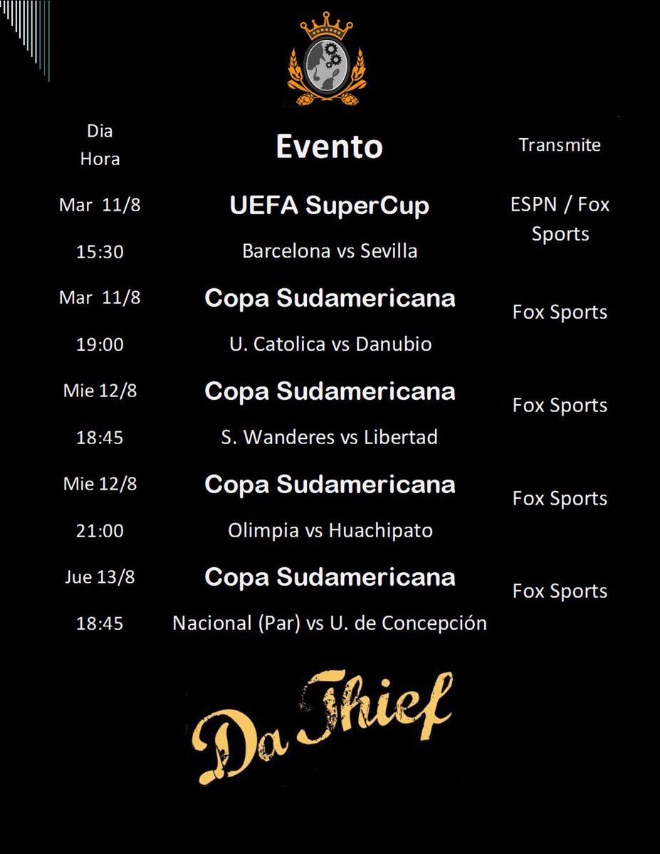 CervezaDaThief's tweet photo. Otra final para @C1audioBravo y el inicio en la sudamericana para los equipos chilenos. Fútbol y cerveza  Da Thief. http://t.co/uBuogr6L5l