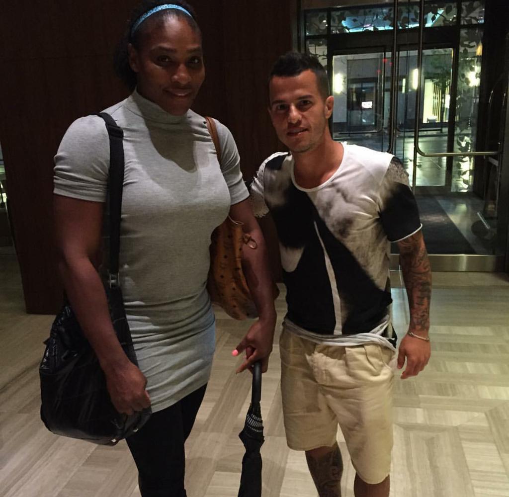 Kubani7's tweet photo. Giovinco chilling w/ Serena Williams yesterday in Toronto.. #MLSLife http://t.co/QYR2WYTI2U