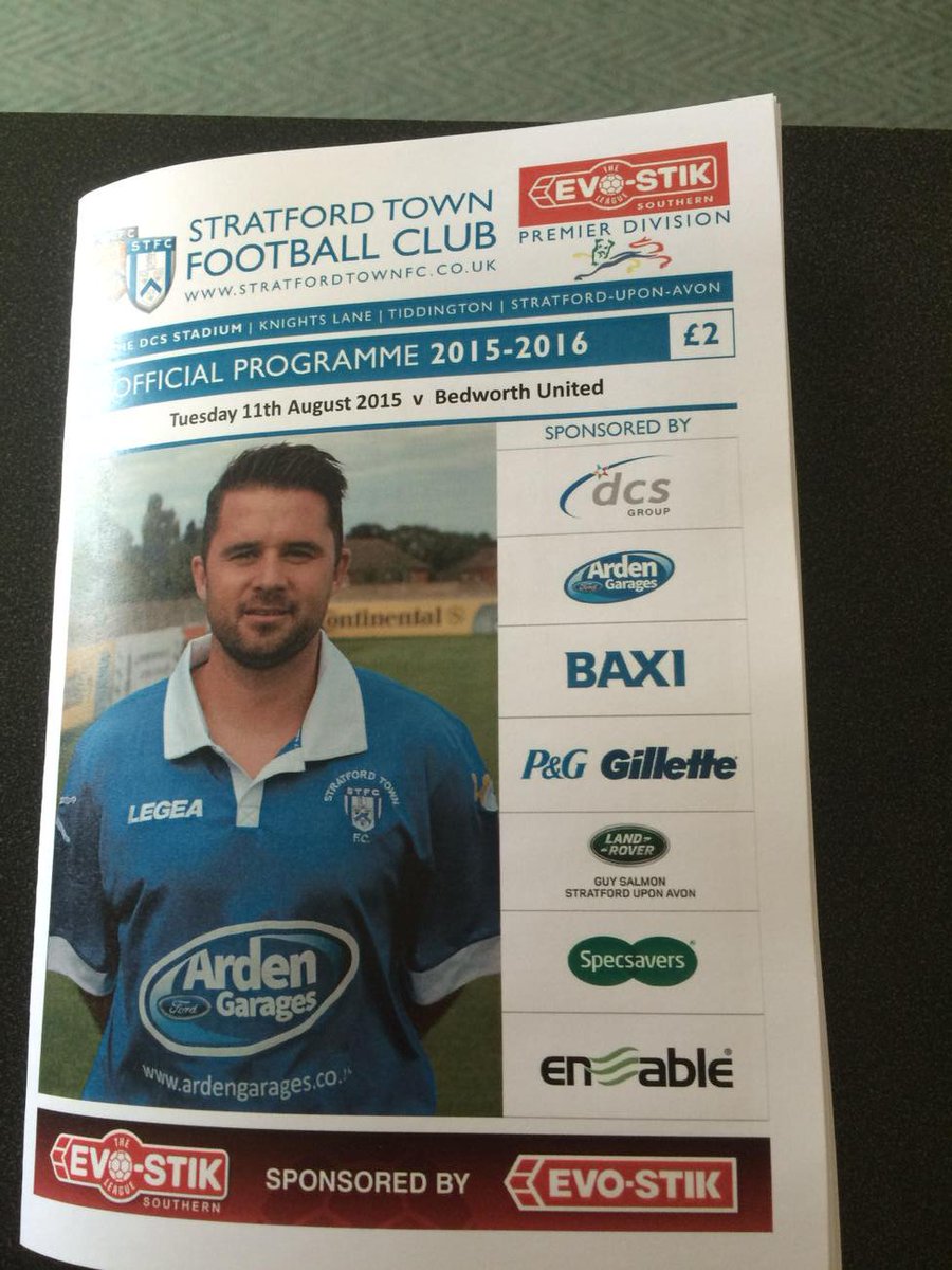 STFCSocial's tweet photo. New programmes ready for tonight @StratfordTownFC @GaryMoran1 #printinginprogress⚽️👍🏼⚽️👍🏼⚽️ http://t.co/H7CANUGV2p