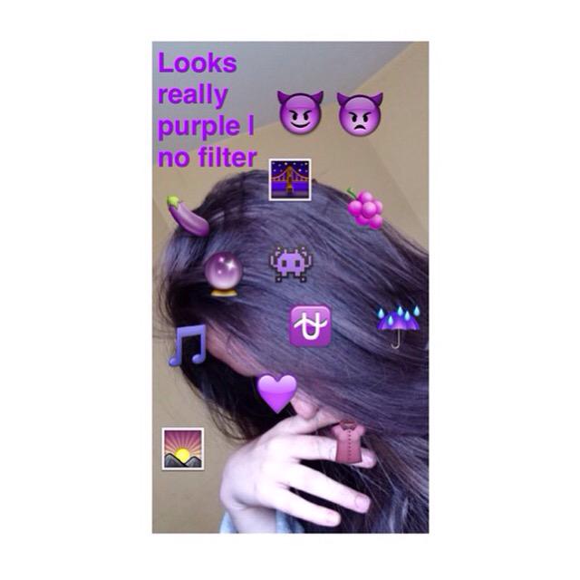 AmberZoellaFan's tweet photo. Dyed my hair purple yesterday 🔮👾💜😈👚🌄☔️🌉 http://t.co/VXTdT2Xzf3