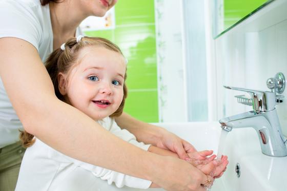 Keep your children from falling ill. Stay one step ahead by teaching them the healthy #handwashing habits.