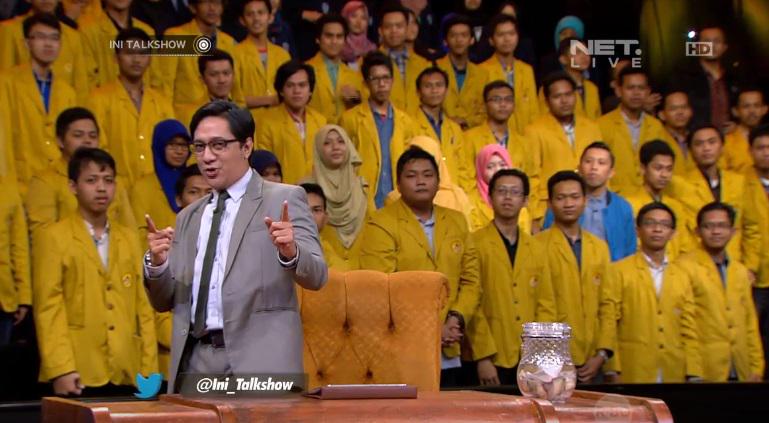 mdtvindonesia's tweet image. Penonton.. Penonton.. Saatnya menyaksikan @Ini_Talkshow