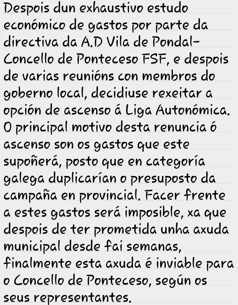 PontecesoFSF's tweet photo. Nota informativa... http://t.co/tO3xkpVQHw