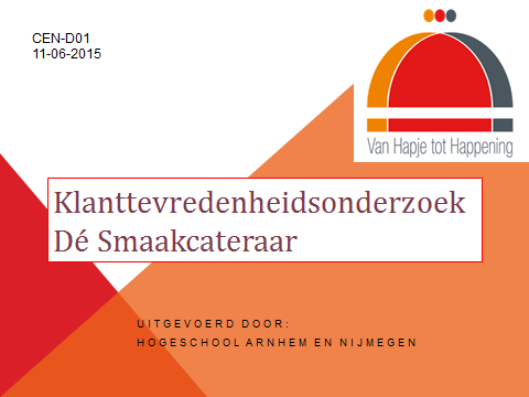 Trots| Onze klanten belonen ons met een prachtige 8,6!
Bedankt voor uw tijd en medewerking aan dit onderzoek.