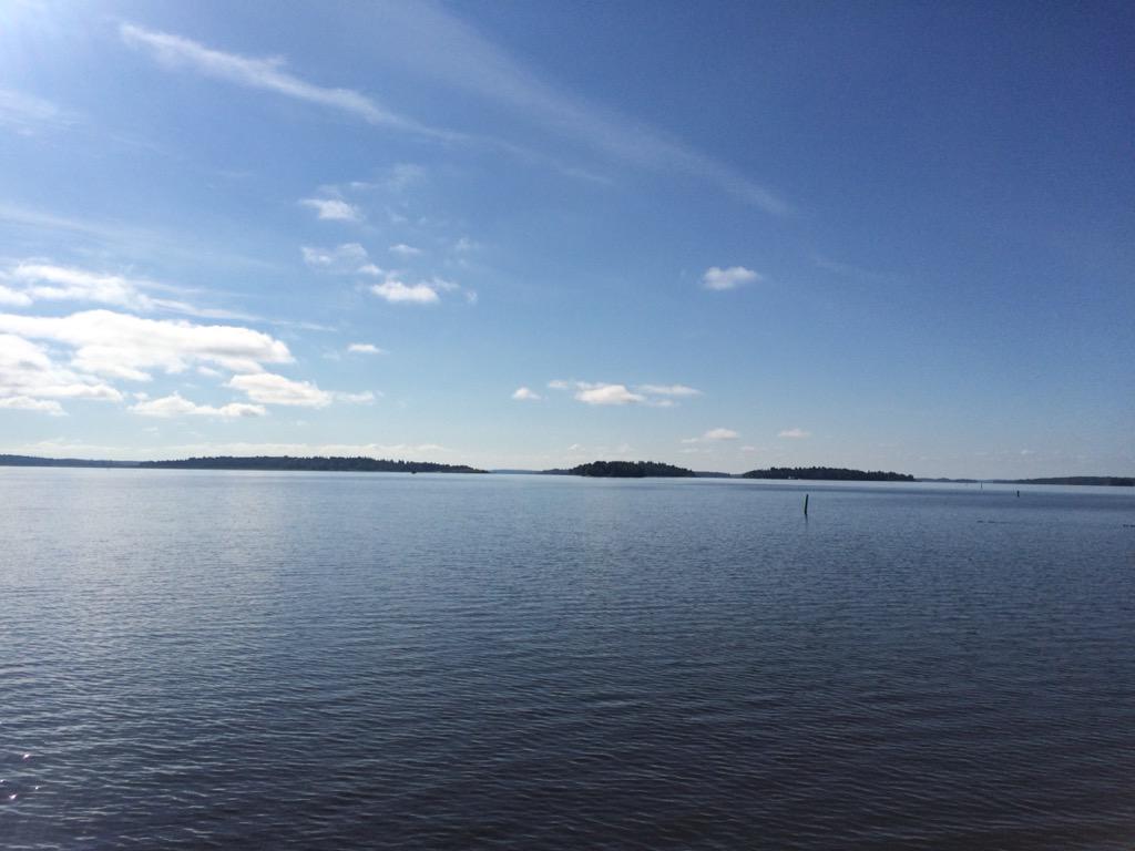 picsofsweden's tweet image. Mälaren in the middle of Sweden.