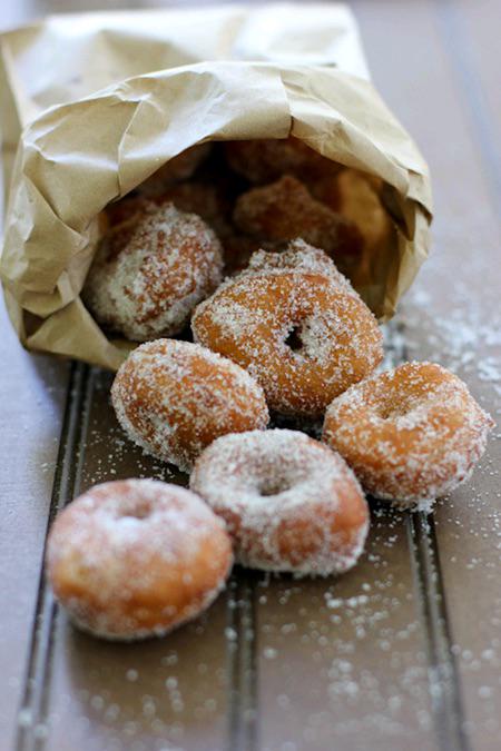 PritchettSpring's tweet image. Sugared Doughnuts.