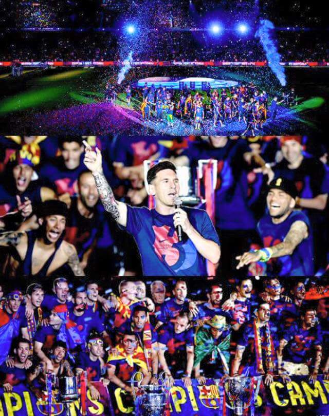 Barca4forever's tweet photo. Match day!
#Sextuple2015 #DR4AM
¡ VAMOS BARÇA! 💙 💖 http://t.co/jSEEvUiAOb