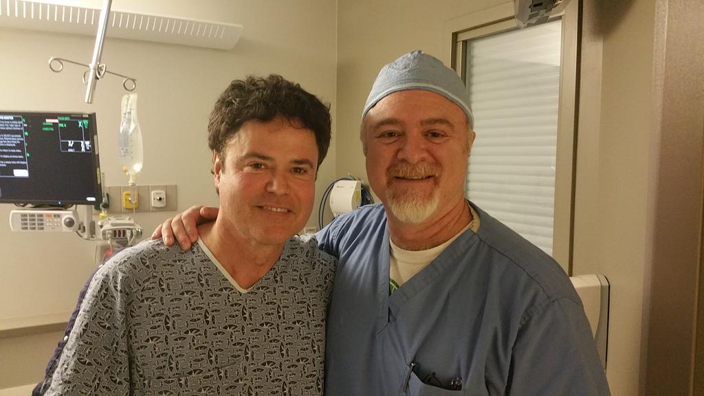 Donny Osmond on Twitter "The vocal surgery is over. Now the waiting