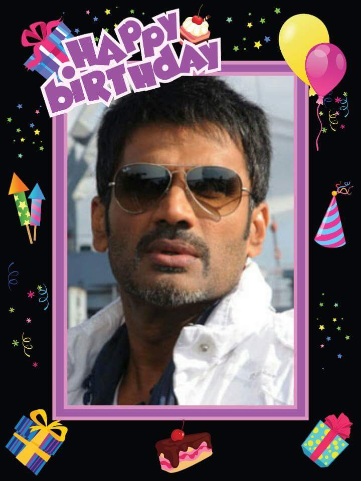  T588-DAY 185  SARVAMITRA RAJE WISHES SUNIL SHETTY HAPPY BIRTHDAY! 