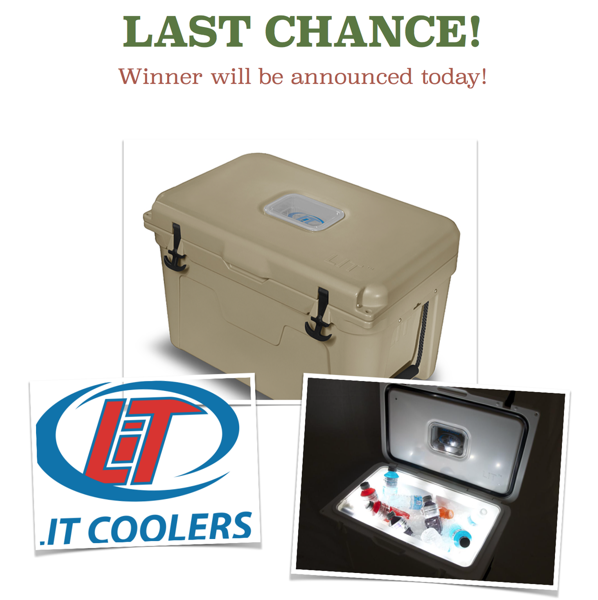 LiTCoolers's tweet photo. RETWEET &amp; FOLLOW us on Facebook for instructions on how to enter!  https://t.co/X0FvpExtyD #litcooler #FREE http://t.co/EhViSNa2ci