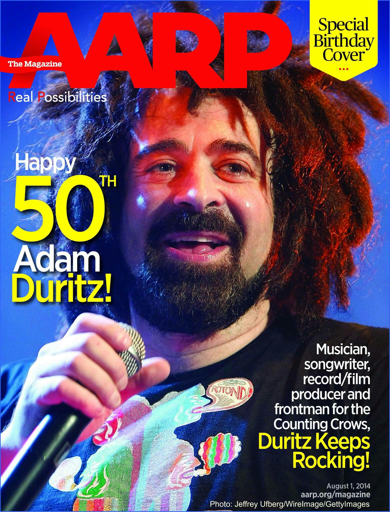 Happy Birthday, Adam Duritz, I\m a longtime fan. 