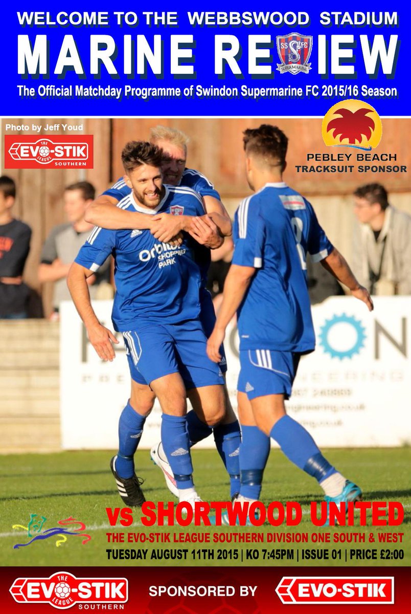 <a href="/LukeHopperPT/">lukehoppercoaching</a> <a href="/JoeShep4/">Joe Shepherd</a> <a href="/tails1985/">Chris Taylor</a> tonights programme cover v <a href="/ShortwoodUtdFC/">Shortwood Utd FC</a> ... only £2 a copy, adults admission £5