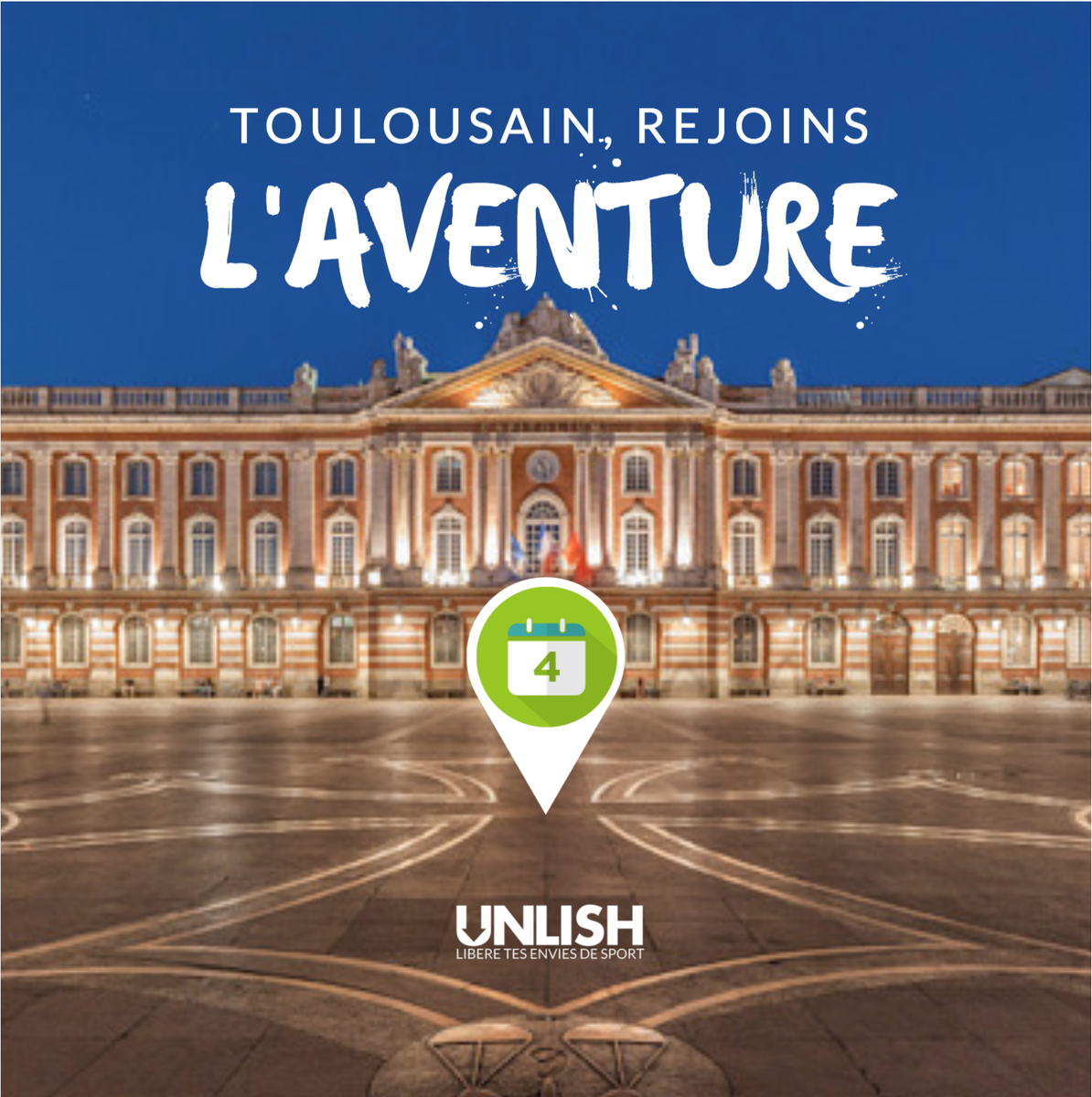 UnlishSport's tweet photo. Tu es un sportif toulousain qui sait fédérer ? Contacte nous sur boom-toulouse@unlish.com  #Projet #Running Please RT http://t.co/IaPdrmWeeL
