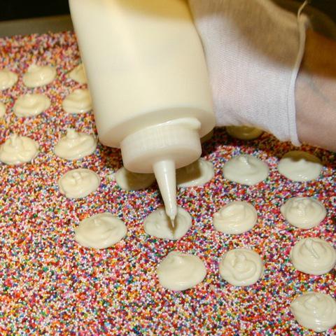 Rush order. Making #whitechocolate #nonpareils all day! <a href="/morristowngreen/">morristowngreen</a> <a href="/garyswine/">Gary's Wine</a> <a href="/ShopMorristown/">ThinkLocal</a> <a href="/njwedding/">NJWedding.com</a>