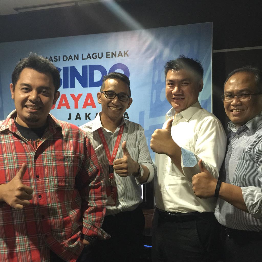 Terima kasih <a href="/SindotrijayaFM/">104.6 SindotrijayaFM</a> #IndonesiaBersaing. Kita akan terus berinovasi #KartukuMerahPutih <a href="/adriananwar/">Adrian Anwar</a>