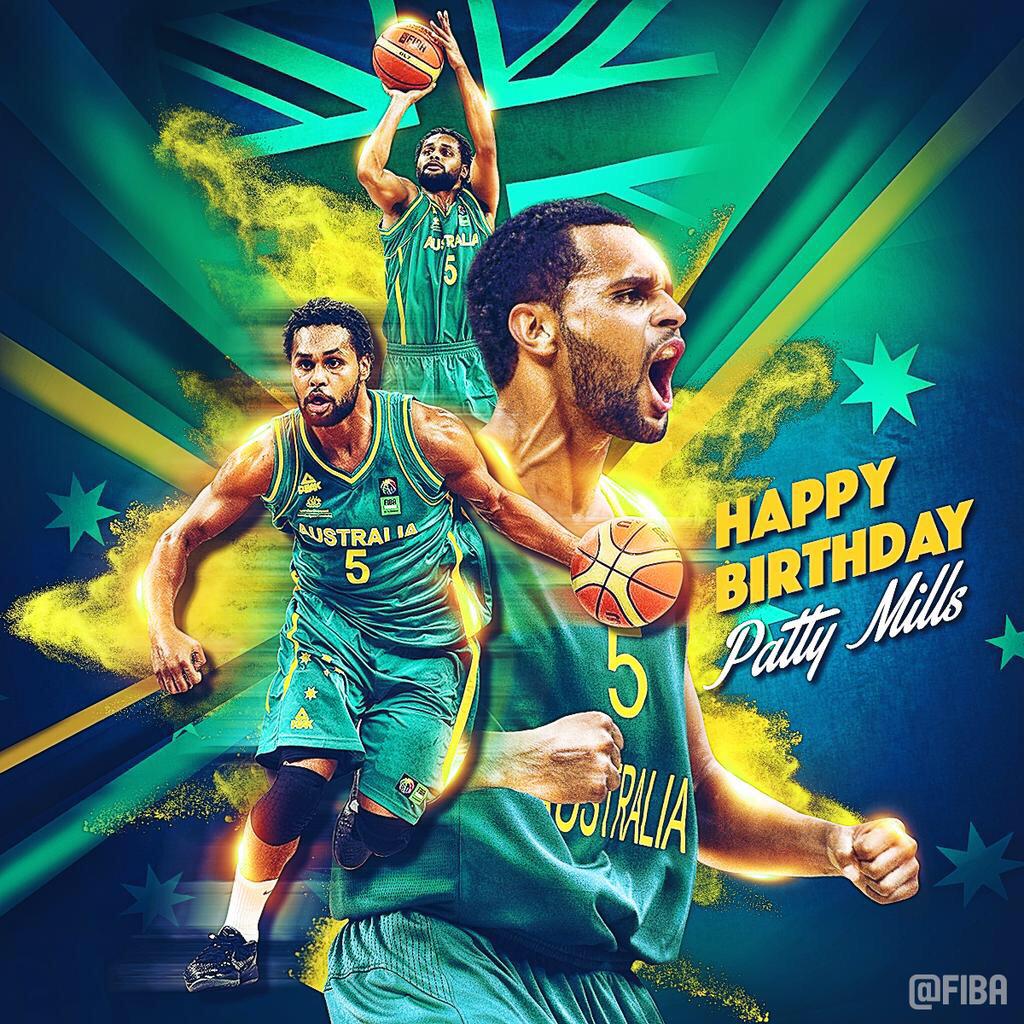 Happy Birthday Patty Mills! (  