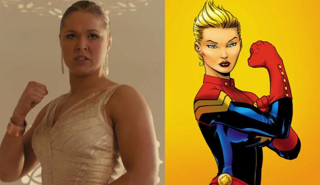 RONDA ROUSEY Wants To Play MS. MARVEL! Thoughts?
RT: Hell yes! 
FAV: Hell no! 
bit.ly/1L2M6Eg