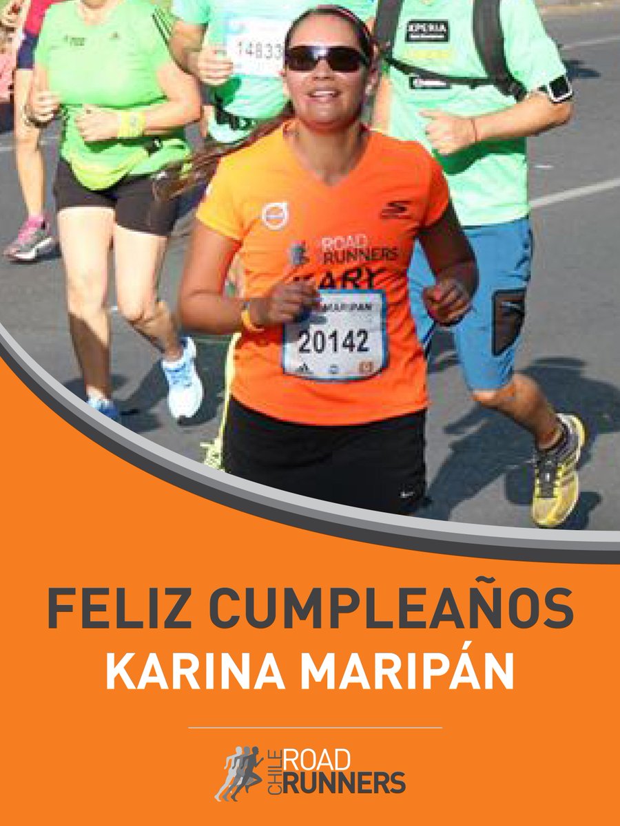 RoadRunnersCL's tweet photo. Le deseamos un muy feliz cumpleaños a nuestra socia @kari_amv . Esperamos que disfrute mucho de este día http://t.co/Wq7asTvQcU