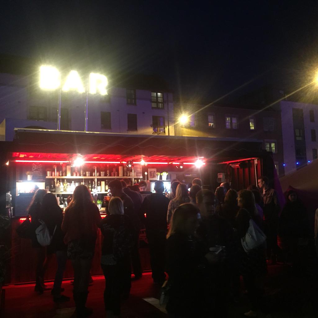 ContainerBarCo's tweet image. Fantastic Festival so far! Come and see us at @BBCEdFest and drink some @ThistlyCross @Williamsbrewery