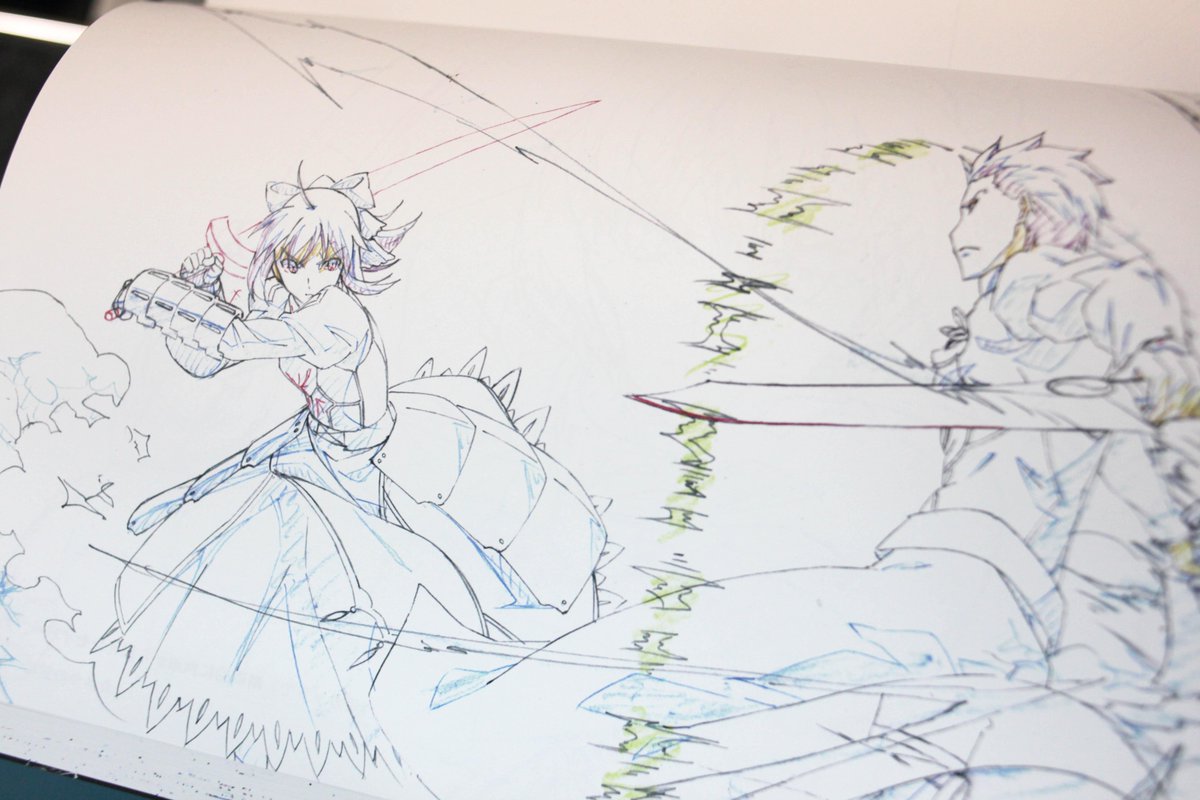 Fate/stay night UBW　原画集セット　セイバー Fate/stay night UBW 原画集セット セイバー