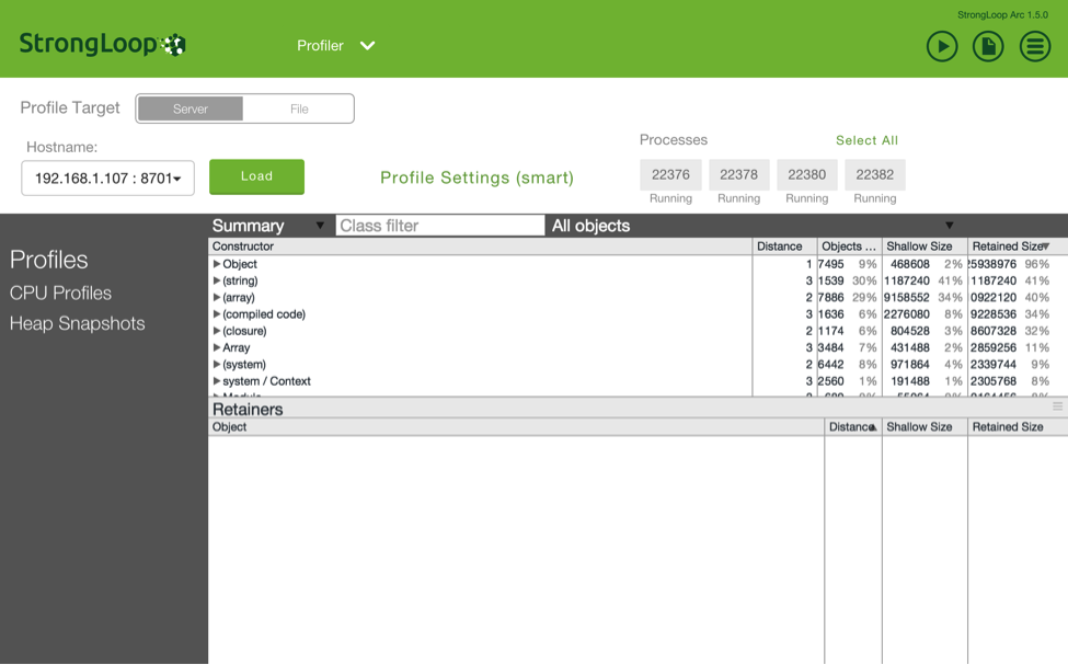 Here's how to profile #nodejs apps just when the event loop stalls beyond a set threshold - bit.ly/1JSHZMc