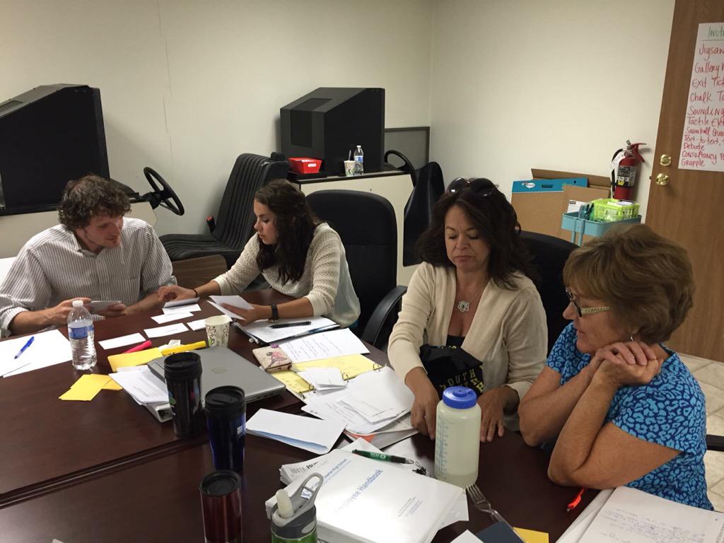 Teachers prepare for the start of New Legacy on 8/31!  facebook.com/newlegacychart…
