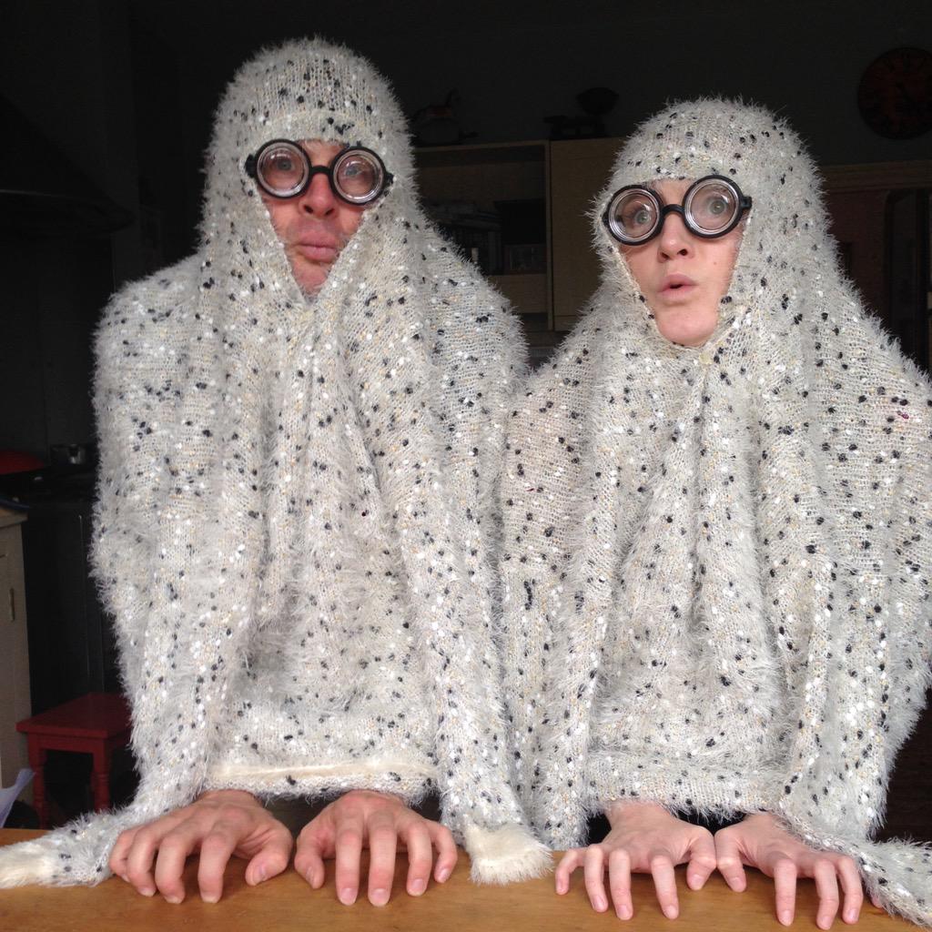 joeleat's tweet photo. The owls of 'The Count of Monte Cristo' @Common_GroundTC #rehearsaltweettwoo http://t.co/7a38Ikdh0x