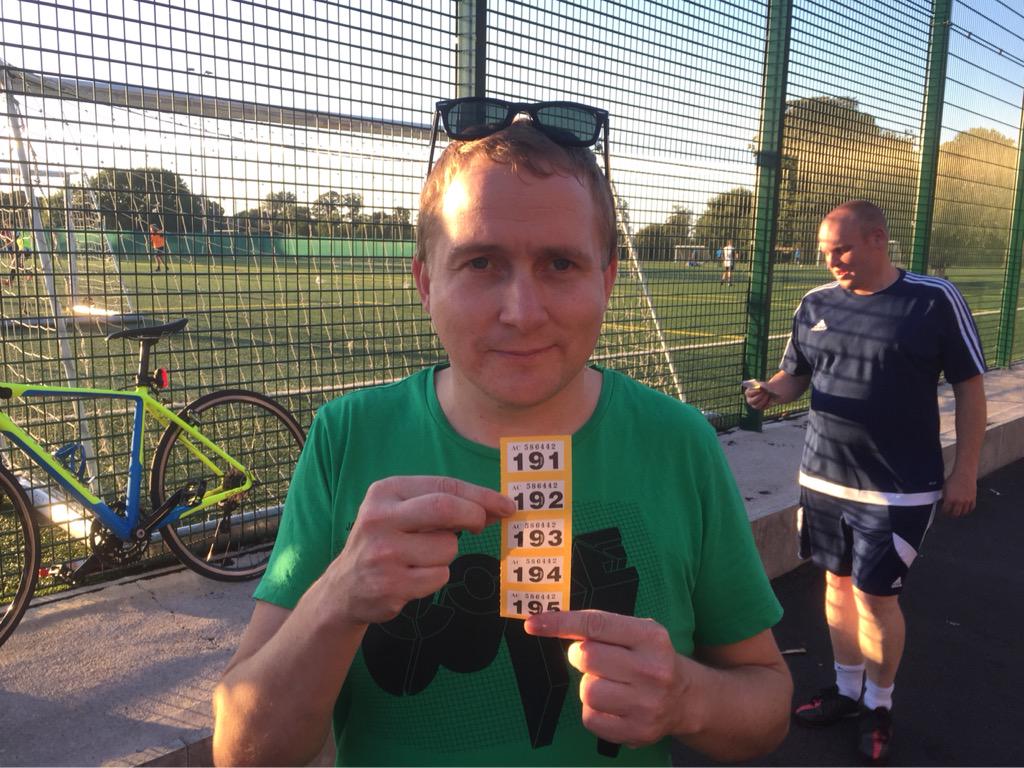 He's got his tickets <a href="/steburnsy/">Steven Burns</a> #chester #chestertweets #chesterhour