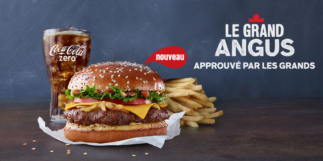 McDoCanada's tweet photo. Avez-vous goûté au tout nouveau #GrandAngus?  Partagez vos photos avec nous! http://t.co/hzynIYQjU4