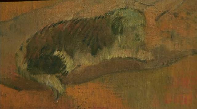GauguinBonnard's tweet photo. E se fosse Van Gogh quel "Shaggy dog" del dipinto? http://t.co/Kxcs3dh1Ff http://t.co/zsSMQv3JTc
