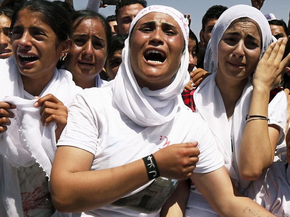 nationalpost's tweet photo. Yazidis forced to sell everything they own to buy their daughters back from ISIL slave markets http://t.co/hwKAiuKztX http://t.co/j9PYwyXQK7