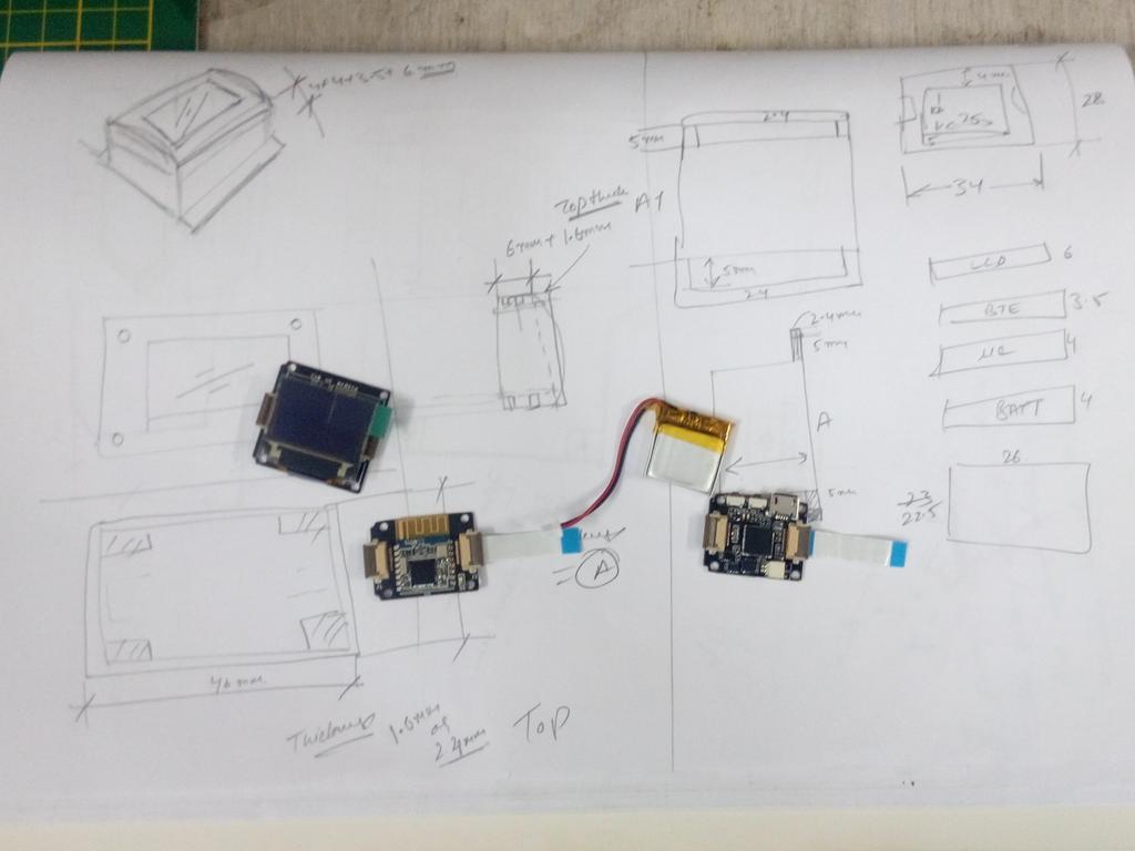 ip_v1's tweet photo. Paper Cad :)
Before it goes into a cad software for 3d modelling. #xadow by @seeedstudio http://t.co/YGsZS0Ea3n