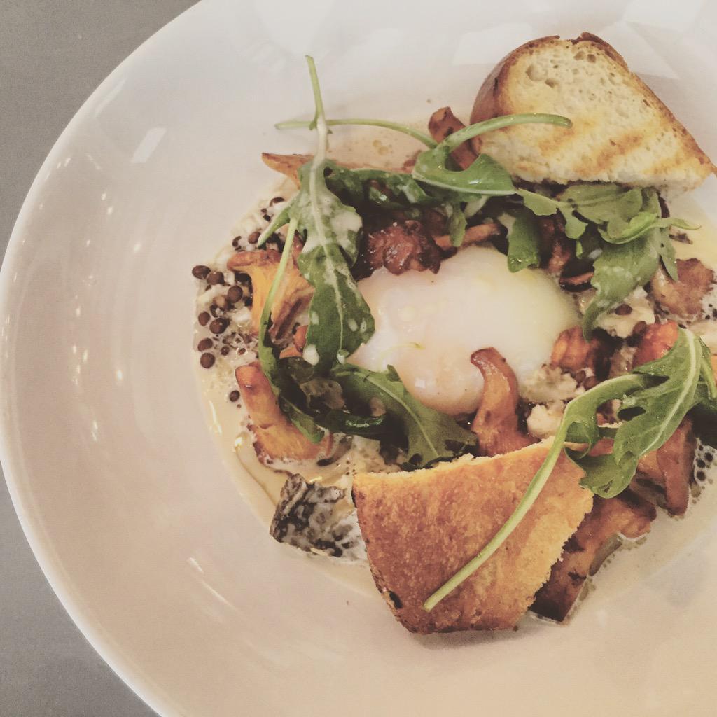 LoveShakFood's tweet photo. Stunning lunch @ Kockeriet Malmo 👌🏼 loving the blue cheese, runny egg and shrooms 😘 #Sweden #foodies #foodporn #yum http://t.co/caxY9Y7iQi
