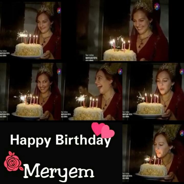 Happy Birthday Meryem Uzerli     Allah bless you     